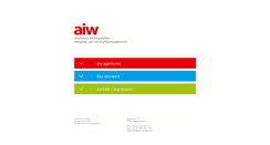 Desktop Screenshot of aiw-werbung.de